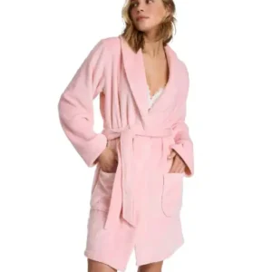 Victoria's Secret Bata Polar Short Cozy Robe ROSA