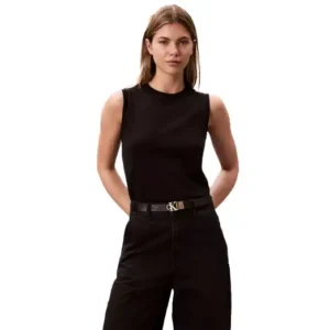 Remera Sin Mangas Calvin Klein Stretch Ribbed Tank Top