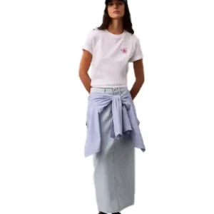 Remera Calvin Klain Logo T-shirt Brilliant White