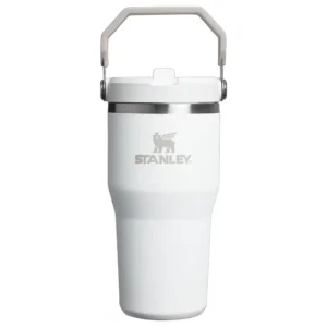 Vaso Stanley The Iceflowtm Flip Straw Tumbler | 20 Oz Blanco Polar