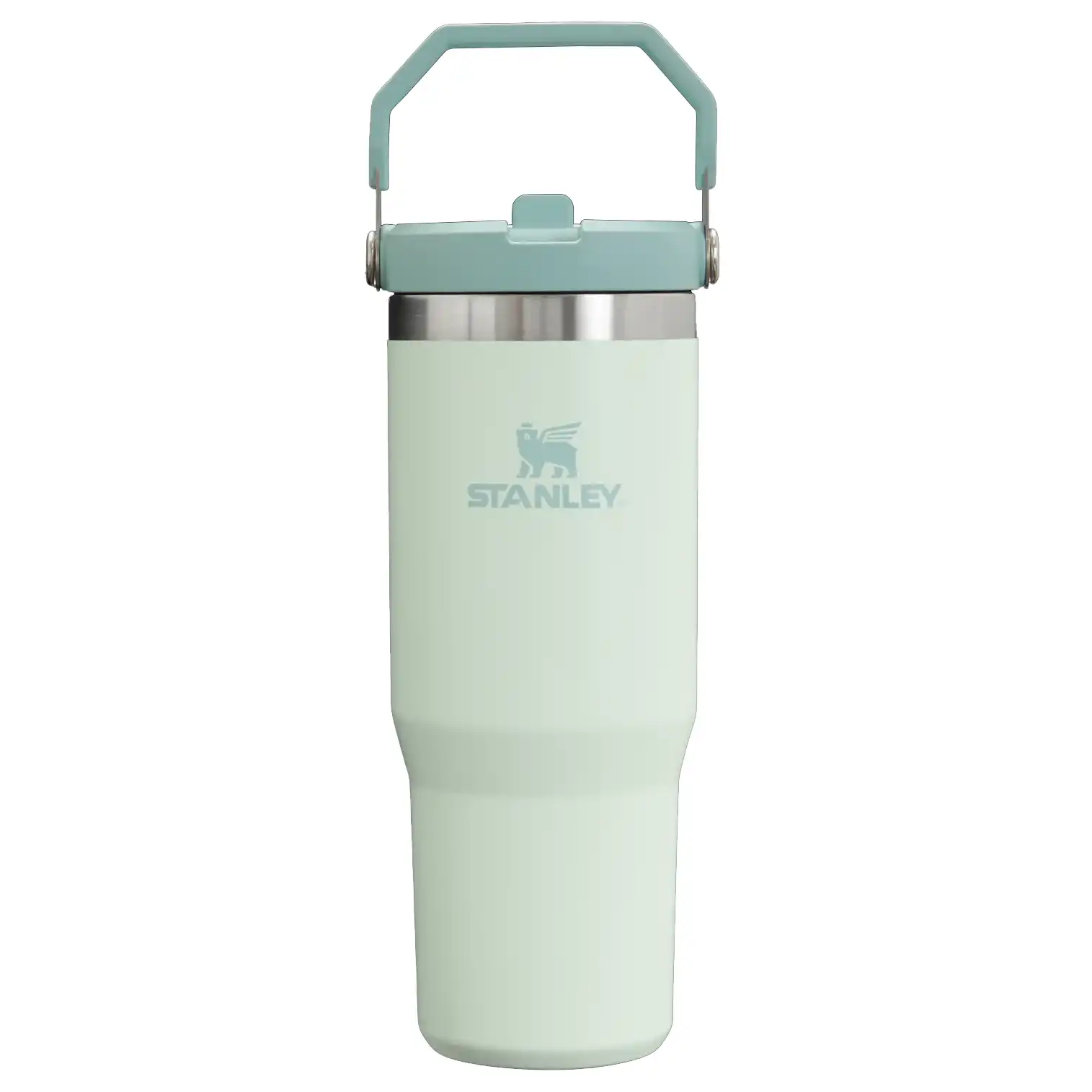 Vaso Stanley The Iceflowtm Flip Straw Tumbler | 30 Oz 887ml Verde Claro Mist